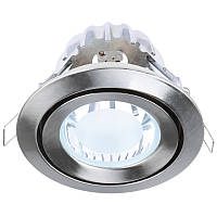 Точечный светильник Brille 20W HDL-DS 82 Никель 163407 GT, код: 7273620