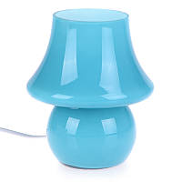 Настольная лампа классическая прикроватная Brille 60W TL-167 Синий TH, код: 7271310