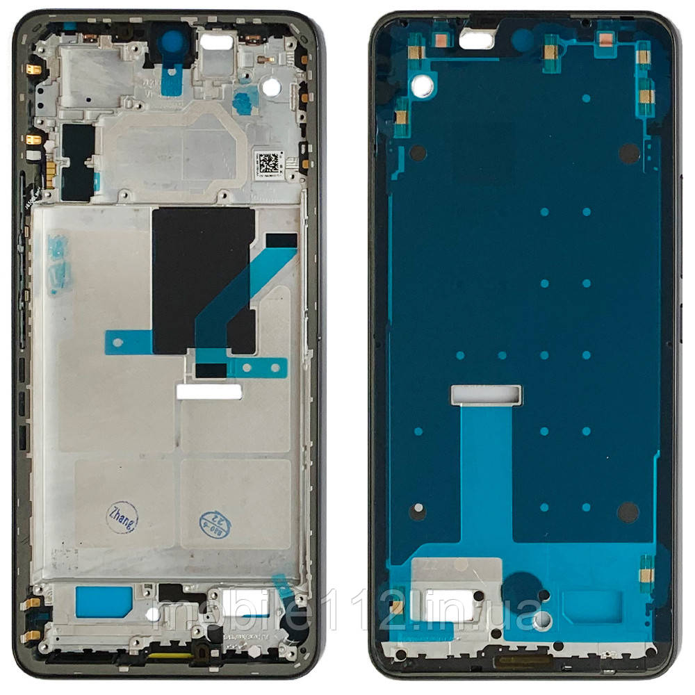 Рамка дисплея Xiaomi 12 Lite (чорна оригінал Китай), фото 1