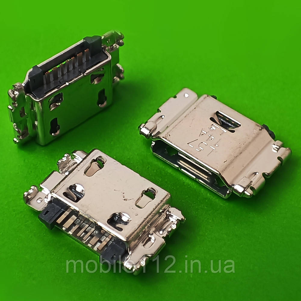 Роз'єм зарядки Samsung Galaxy A10 2019 A105 (совм. J100) A730 A750 J260 J720 J810 M105 G611 Micro USB, фото 1