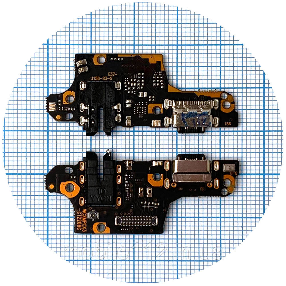 トップス poco Шлейф Xiaomi Poco X3, X3 Pro с разъемами зарядки и наушников