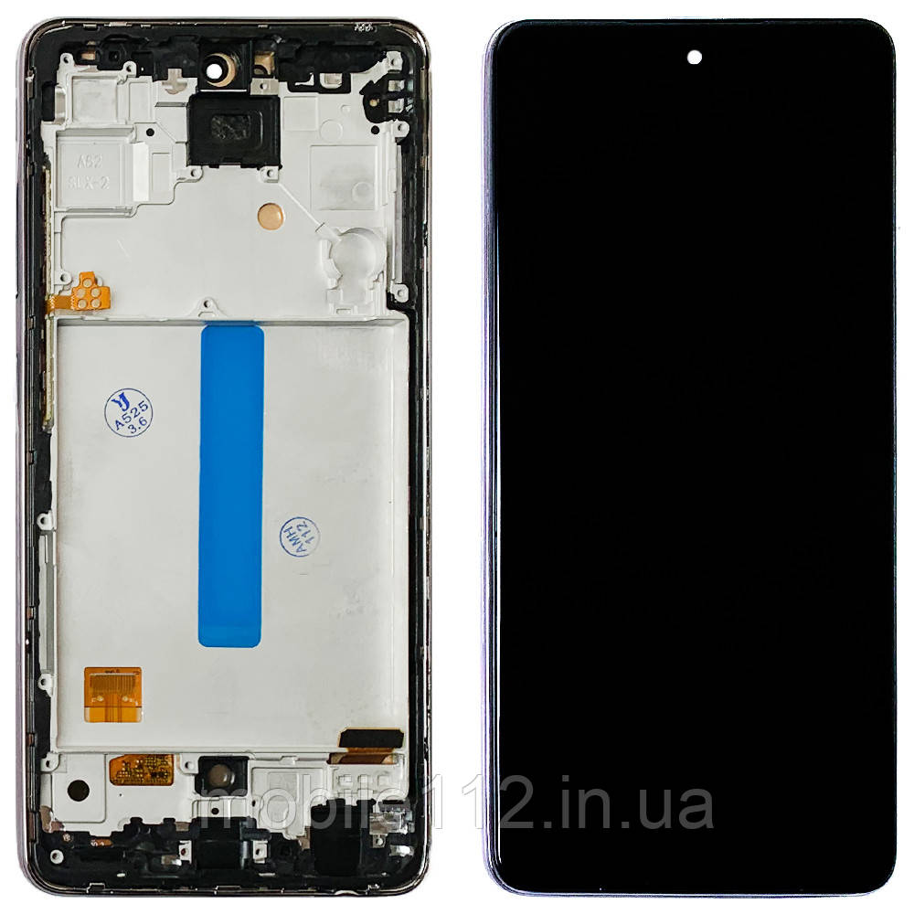 Екран (дисплей) Samsung Galaxy A52 A526 A525 A528 + тачскрин OLED Small LCD з рамкою