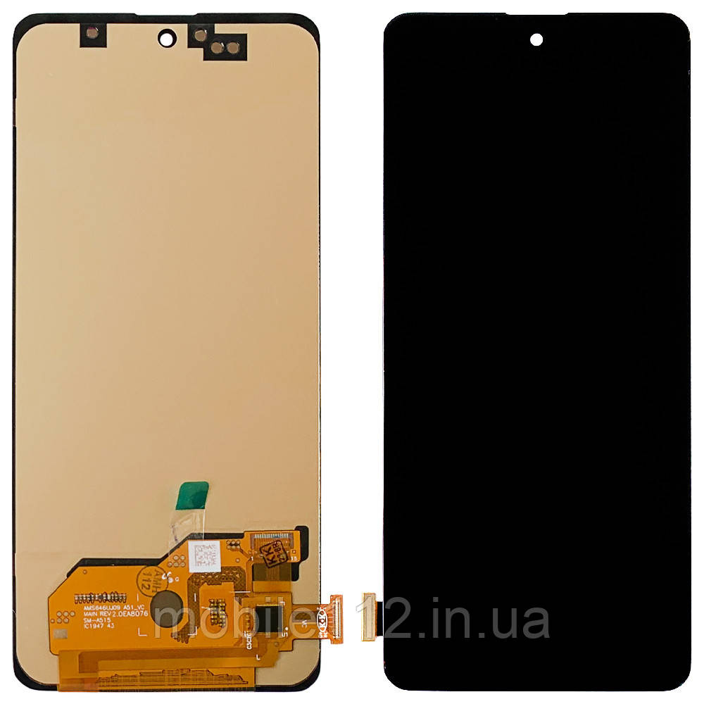 Екран (дисплей) Samsung Galaxy A51 2019 A515F, M31s M317F з тачскріном OLED Small LCD