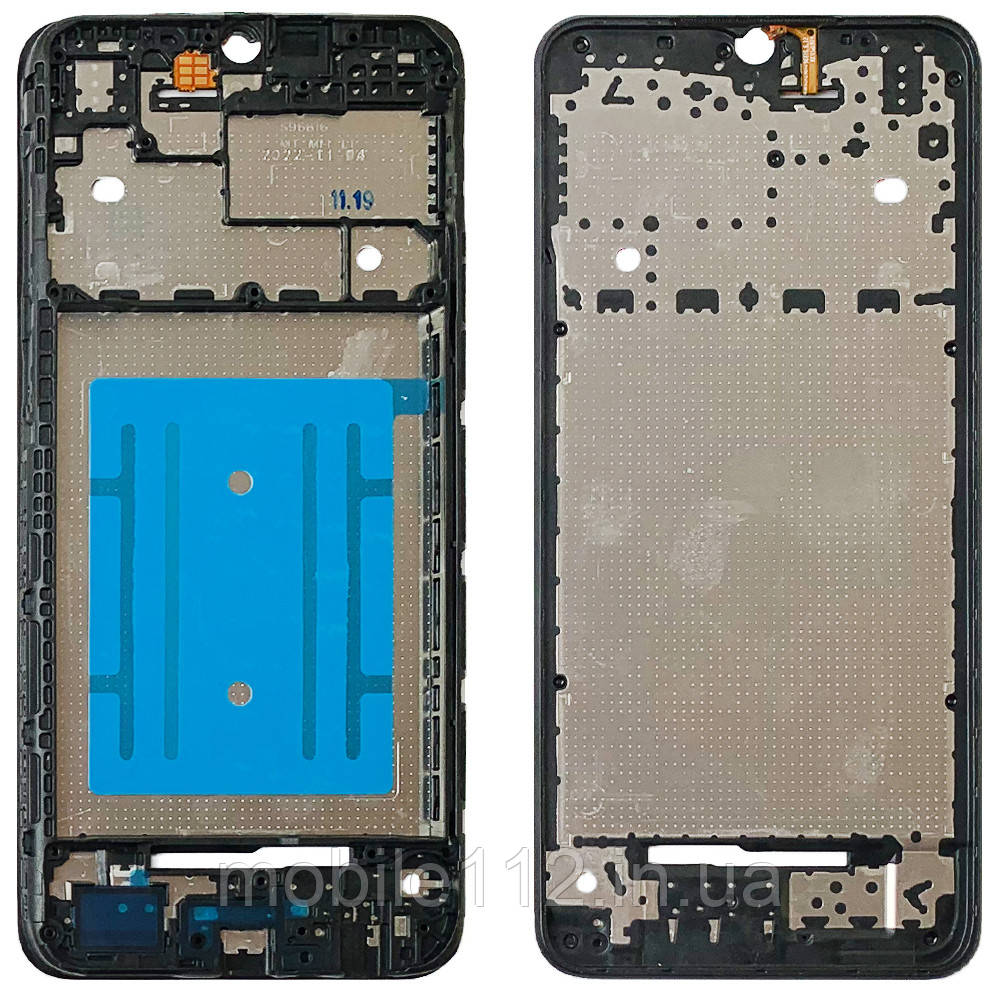 Рамка дисплея Samsung Galaxy A04 A045F (чорна), фото 1