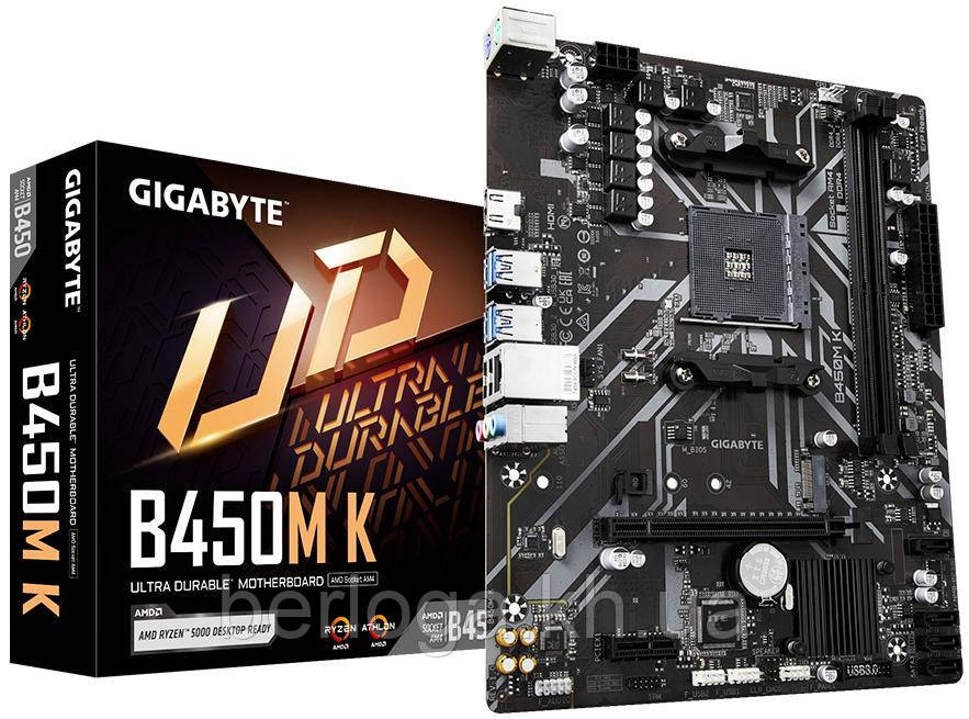 Материнська плата GIGABYTE B450M K