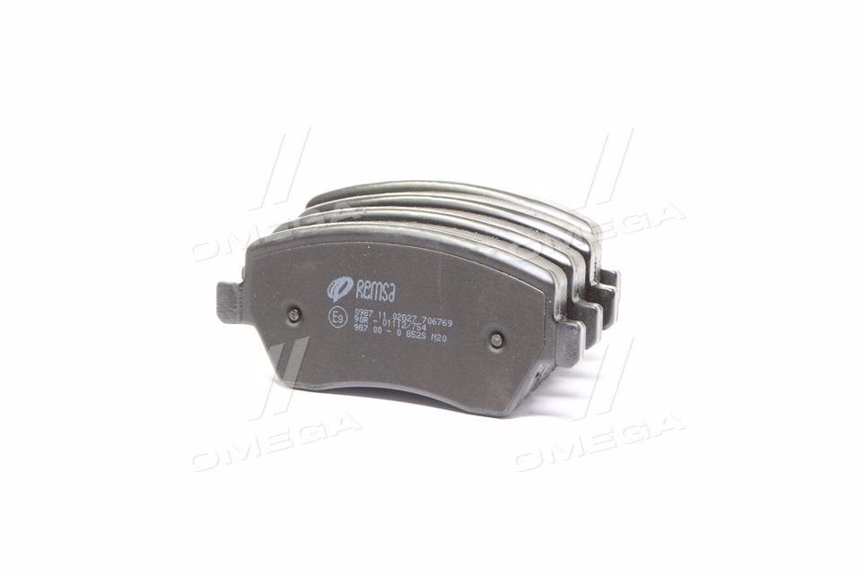 Колодка гальм. диск. SUZUKI SWIFT передн. (вир-во REMSA) 0987.11 UA59