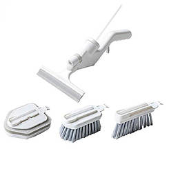 Універсальна щітка для прибирання 4в1 з розпилювачем Water Spray Cleaning Kits M