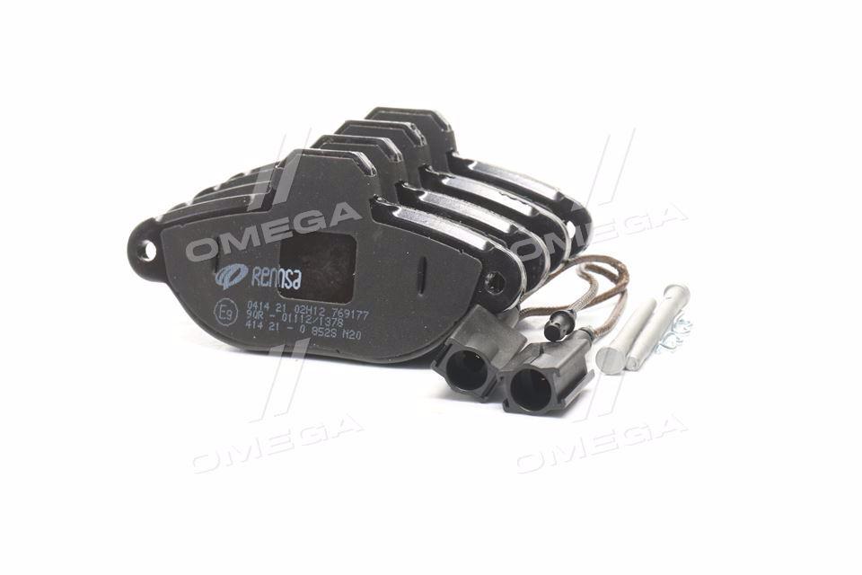 Колодка гальм. диск. FIAT 500 1.2 07-, FORD KA 1.2 08 - передн. (вир-во REMSA) 0414.21 UA59