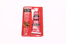 Герметик прокладок 999 силиконовий червоний OEM 85 гр. ABRO 411-AB UA59