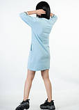 Плаття з мікі маусом жіночого блакитного кольору, фото 2