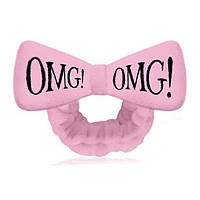 Бант-повязка для фиксации волос Double Dare OMG! Mega Hair Band Light Pink