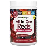 Purely Inspired, All-In-One Reds + Immune Support, Natural Berry, 391 g Киев