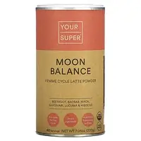 Your Super, Moon Balance, Femme Cycle Latte Powder, 7.05 oz (200 g) Днепр