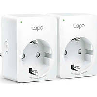 Смарт-розетка TP-LINK Tapo P100 2 шт (TAPO-P100-2-PACK)