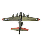 3д пазл Модель літака B-17 "Літаюча фортеця" металевий. Пазл для домашнього складання KM 118, фото 6