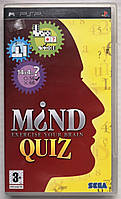 Mind Quiz - Exercise Your Brain, Б/У, английская версия - UMD-диск для PSP