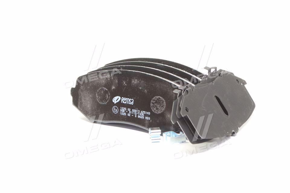 Колодка гальм. диск. SUZUKI GRAND VITARA передн. (вир-во REMSA) 1225.02 UA59