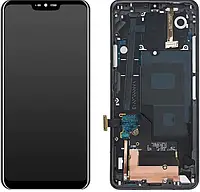 Дисплей LG G710 G7 ThinQ/Q850/Q925 модуль в сборе (экран и сенсор) оригинал, Черный