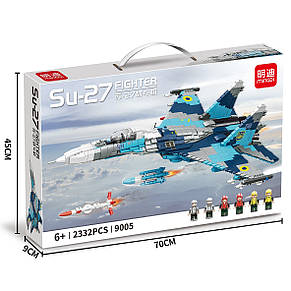 Конструктор-винищувач Су-27 Повітряні Сили України для Лего Lego, фото 1
