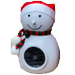 Світлодіодний новорічний нічник-проектор із фігуркою сніговика 1367-4 M