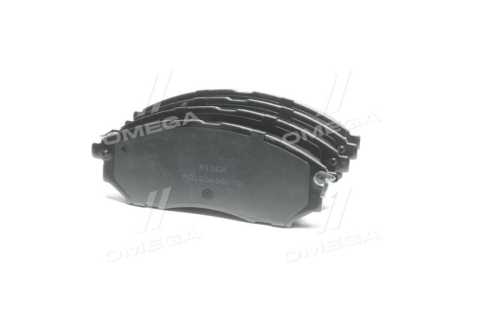 Колодка гальм. диск. STANDARD NISSAN QASHQAI 07- передн. (RIDER) RD.23698STD UA59, фото 1
