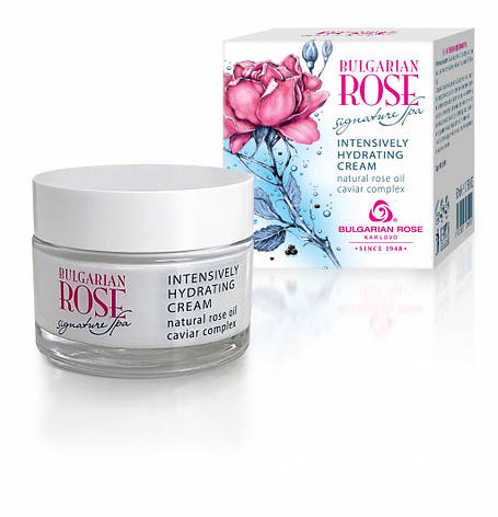 Інтенсивно зволожуючий крем для обличчя Bulgarian Rose Signature SPA від Bulgarian Rose 50 мл, фото 1