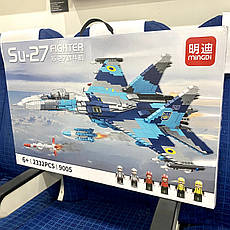 Конструктор-винищувач Су-27 Повітряні Сили України для Лего Lego, фото 5
