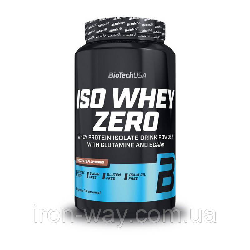 BioTech Iso Whey Zero (908 g, strawberry)