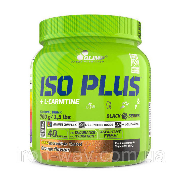 OLIMP Iso Plus + L-Carnitine (700 g, tropic blue)