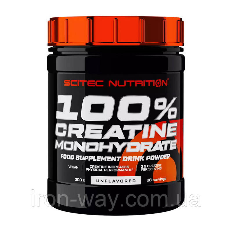 Scitec Nutrition 100% Creatine Monohydrate (300 g, unflavored)