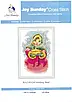 Набір для вишивання за нанесеною на канву схемою  "Girl holding food". AIDA 14CT printed, 19*29 см, фото 3