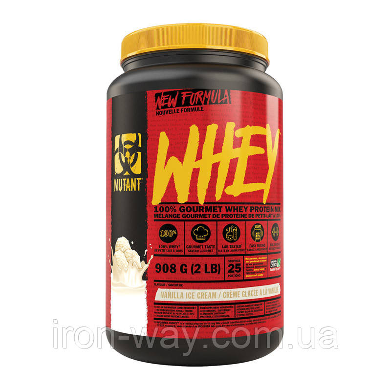 Mutant Mutant Whey (908 g, vanilla ice cream), фото 1