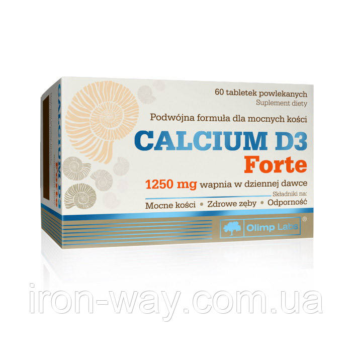 OLIMP Calcium D3 Forte (60 tabs), фото 1