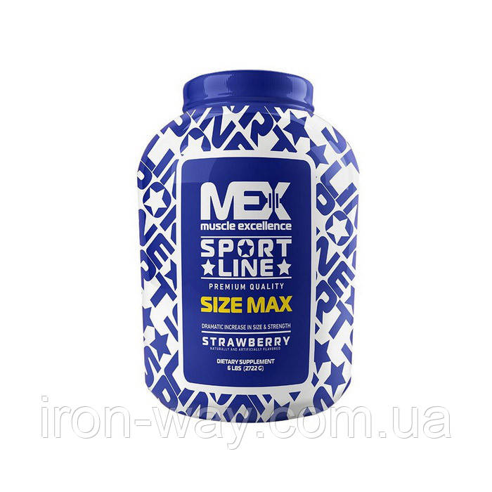 MEX Nutrition Size Max (2,72 kg, chocolate), фото 1