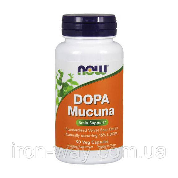 NOW DOPA Mucuna (90 veg caps)