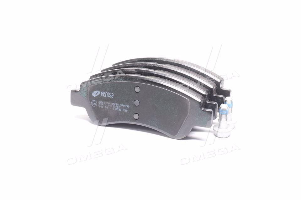 Колодка гальм. диск. PEUGEOT 207 06 - передн. (вир-во REMSA) 0840.20 UA59