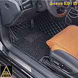 Килимки на Lexus ES Шкіряні 3D (2012-2018) Тюнінг Лексусу ЄС, фото 2