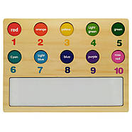 Дерев'яна Логічна гра "Математика" 58602, фото 2