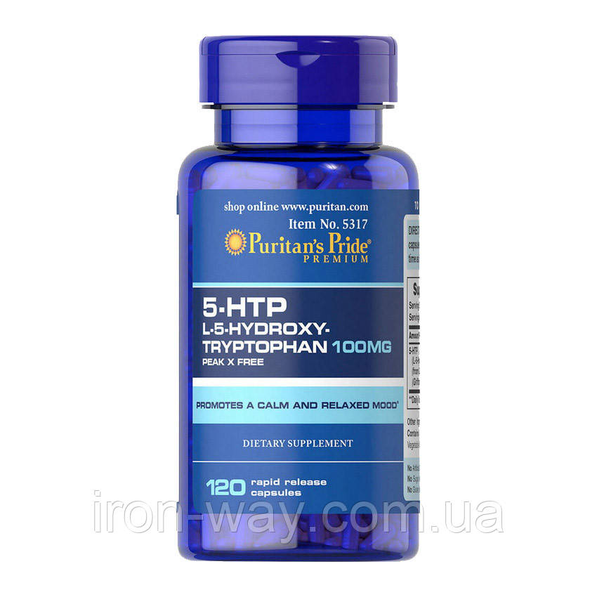 Puritan's Pride 5-HTP 100 mg (120 caps)