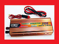 Новинка! Инвертор UKC 2000W 24V Преобразователь тока AC/DC