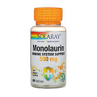 Solaray Monolaurin 500 mg (immune system support) (60 veg caps)