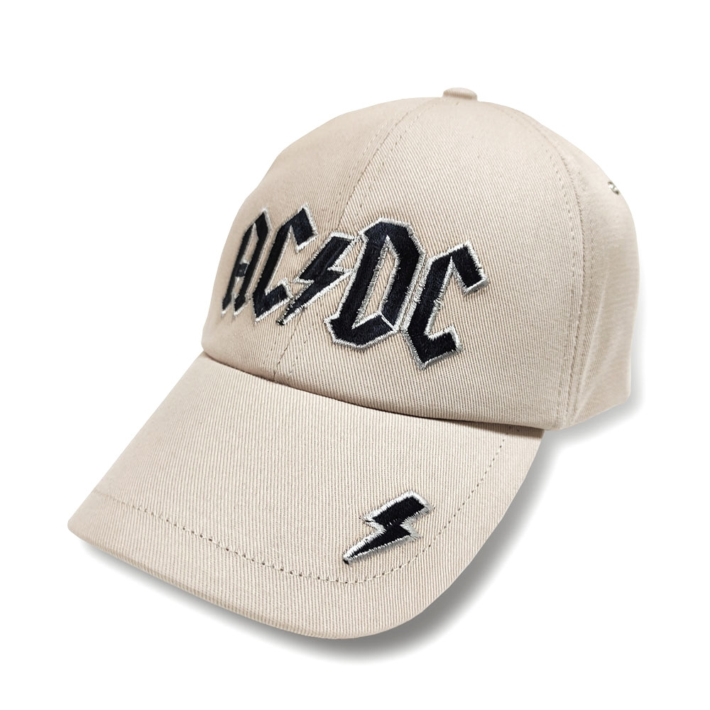 Бейсболка AC/DC (колір бежевий)