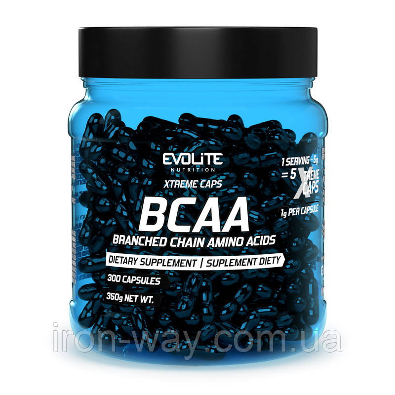 Evolite Nutrition BCAA 2:1:1 Xtreme (300 caps)