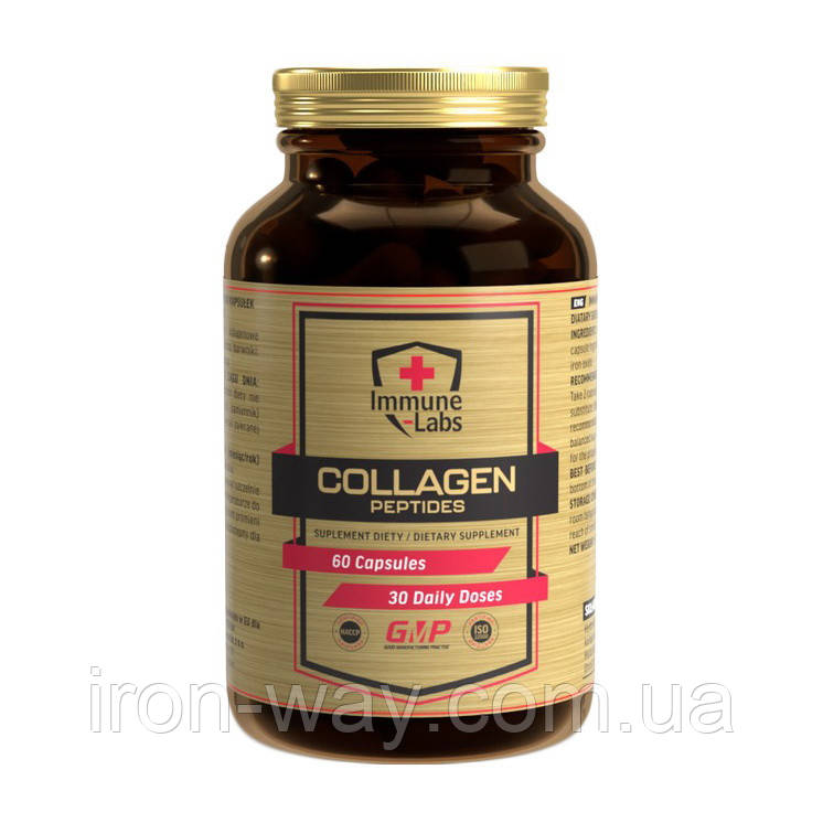 Immune Labs Collagen Peptides 800 mg (60 caps)