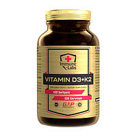 Immune-Labs Vitamin D3+K2 (120 sgels)