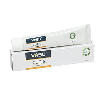 КРЕМ КУТІС  АНТИБАКТЕРІАЛЬНИЙ ТА ПРОТИГРИБКОВИЙ  30ГРМ. ВАСУ, CUTIS CREAM 30GM. VASU