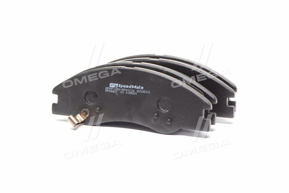 Колодки гальмивни дискови (F) KIA CERATO (вир-во SPEEDMATE, Korea) SM-BPK026 UA59