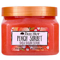 Сахарный скраб для тела Tree Hut Peach Sorbet Shea Sugar Scrub