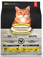 Корм Oven-Baked для кошек из свежего мяса курицы 350г.