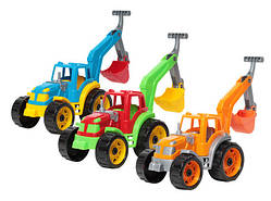 Іграшка трактор із ковшем, ТехноК 3435